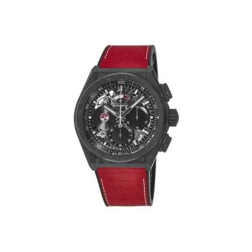 Zenith Автоматический Механический Часы Мужские из Коллекции DEFY, 44 мм, Черный