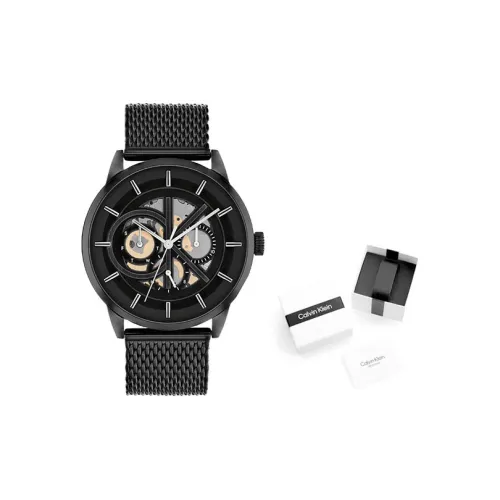 Calvin Klein Кварцевый механизм Мужские часы 43mm*10,1mm Черный