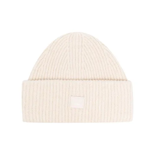 ACNE STUDIOS Шерстяные шапки экрю женские