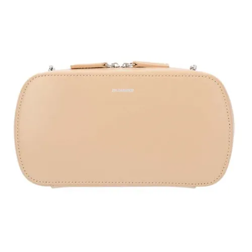 JIL SANDER Телячья кожа Сумка через плечо Женская Светлый Умбра