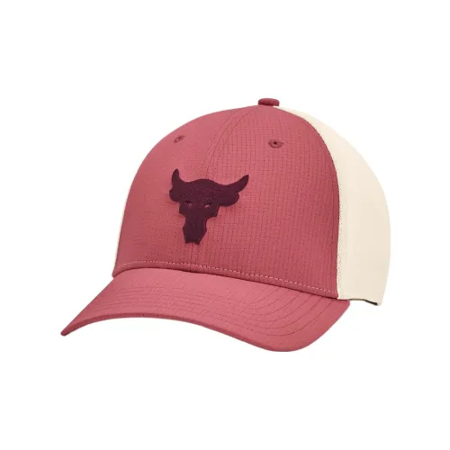 Under Armour Полиэстер Бейсболка Розово-красный/Белый Мужская