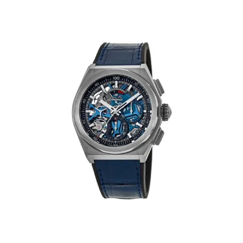 Зенит Механический Механизм Мужские Часы DEFY Collection 44мм*14,5мм Скелет