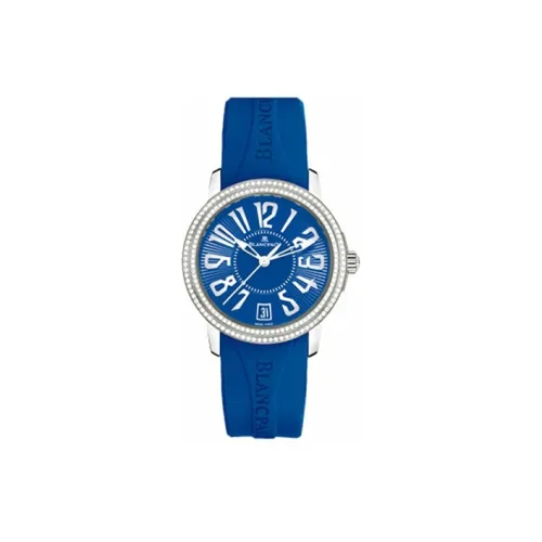 BLANCPAIN Автоматический Механический Механизм Женские Часы 34 мм Синий Циферблат