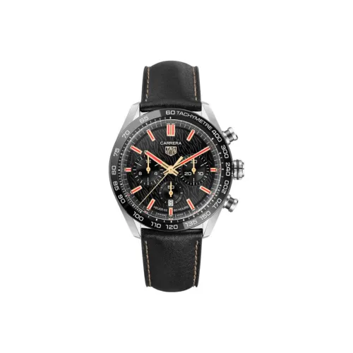 TAG HEUER Carrera Collection Автоматический Механический Механизм Мужские Часы 44 мм Черный Циферблат