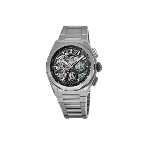 Zenith Автоматический Механический Часы Мужские из Коллекции DEFY, 44 мм, Черный
