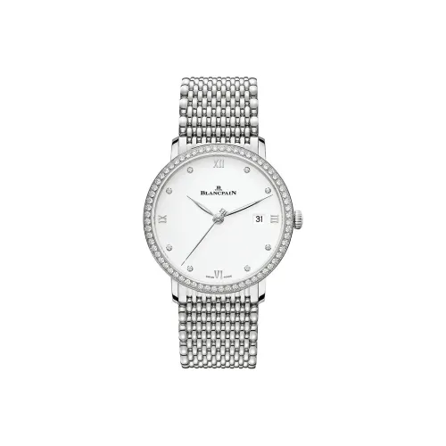 BLANCPAIN Автоматический Механический Движение Женские Часы VILLERET 38 мм Белый