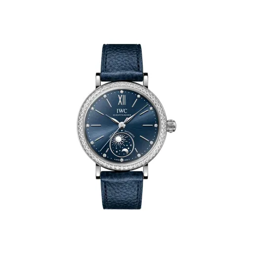 IWC Автоматический Механический Movement Женские Часы Baotai Fino Series 34 мм Синие