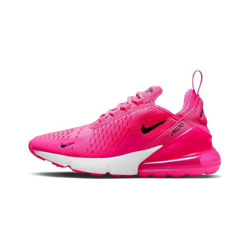 Nike Air Max 270 'Hot Pink' Low Top Спортивная Повседневная Обувь Розовая