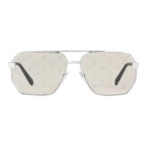 LOUIS VUITTON Сплав Рамка Солнцезащитные Очки Мужские