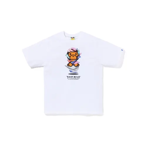 A BATHING APE x LDG Детский Миро (фиолетовый) Tee FW22 T Рубашка Мужская