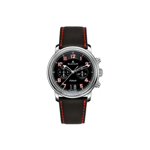 BLANCPAIN LÉMAN Автоматический Механический Механизм Мужские Часы 40 мм Черный Циферблат Корпус из Нержавеющей Стали