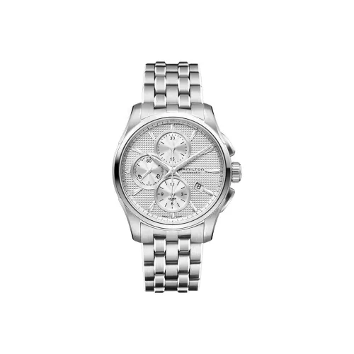 HAMILTON Автоматический Механический Механизм Мужские Часы Jazz Series 42 мм Серебряные