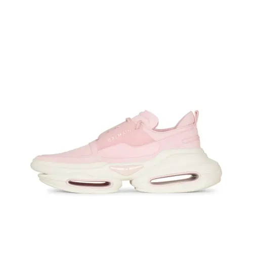 BALMAIN B Смелый Низкий Топ Спортивный Лайфстайл Повседневная Обувь Женская Розовая