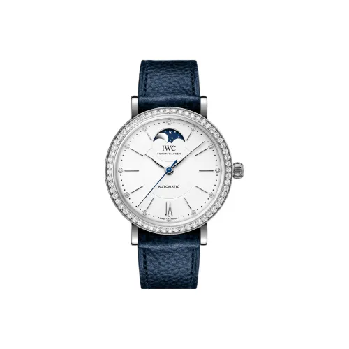 IWC Автоматический Механический Movement Женские Baotai Fino Series Часы 37,1 мм Синие