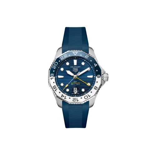 TAG HEUER Автоматический Механический Механизм Мужские Часы из Коллекции Aquaracer 43 мм Синий