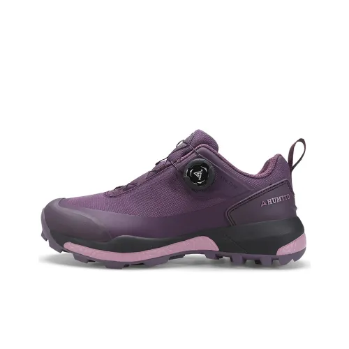 HUMTTO Slip-resistant Abrasion-resistant Low Top Streetwear Women's Dark Purple