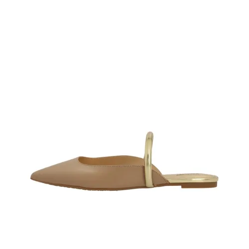 MICHAEL KORS Jessa Домашние тапочки Женские Бежевые