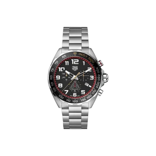 TAG HEUER F1 Collection Кварцевый механизм Мужские часы 43 мм Черный циферблат CAZ101AR.BA0842