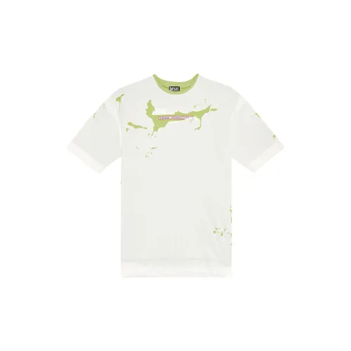 DIESEL Белая Мужская T-Рубашка