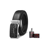 Слон Цветочный Серебряный застежка + Премиум Подарочная коробка