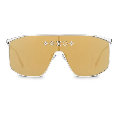 LOUIS VUITTON Солнцезащитные очки Серебряные Женские