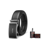 Зернистая кожа личи, металлическая пряжка + премиум-бокс