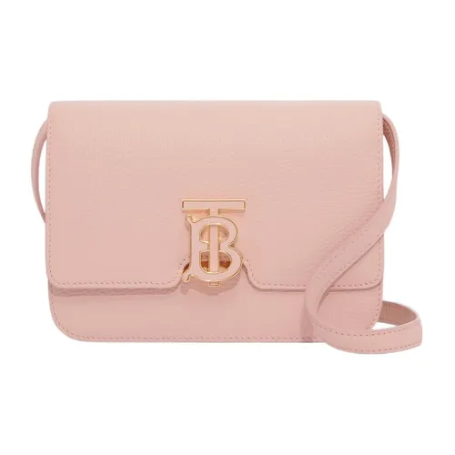 Burberry Lola Сумка Телячья кожа Сумка через плечо Маленькая Женская Розовая