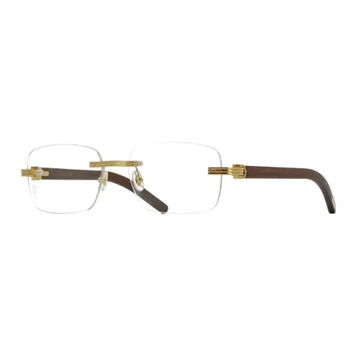Cartier Прямоугольные Оправы для Очков Мужские