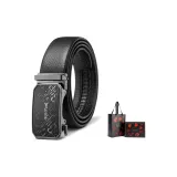 Зернистая кожа личи, металлическая пряжка + премиум-бокс