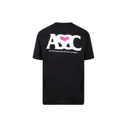 ANTI SOCIAL SOCIAL CLUB FW22 Круглый вырез Свободный крой Прямой крой Короткий рукав Рубашка Мужская Черная