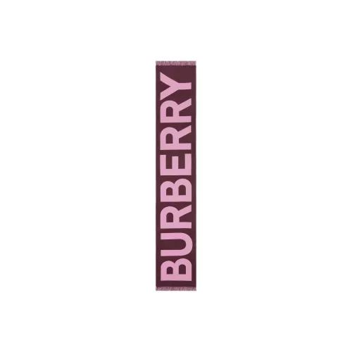 Burberry Wool Knit Шарфы Розовый/фиолетовый Женские
