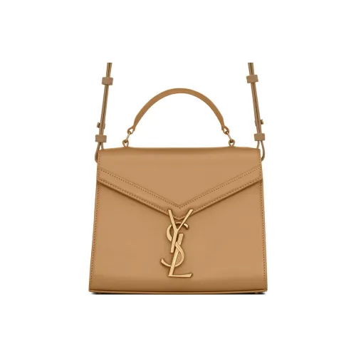 SAINT LAURENT CASSANDRA Корова Кожа Портативная Сумка через плечо Сумка на плечо Мини Женская Черная