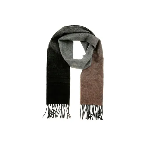 Paul Smith Кашемировые вязаные шарфы Серый Мужской
