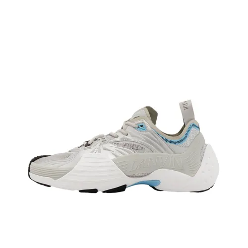 Lanvin Flash X Low Топ Повседневная обувь Мужская Серебряная