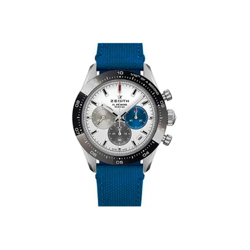 Zenith Автоматический Механический Часы Мужские Chronomaster Sport флагманская коллекция, 41 мм, Белый