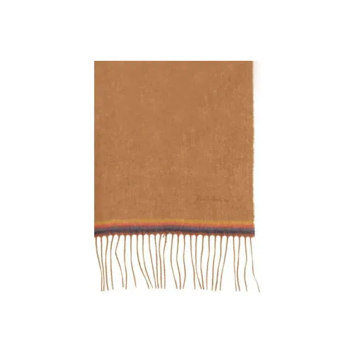 Paul Smith Wool Knit Шарфы Светлый Умбра Мужской
