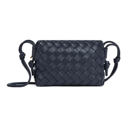 Bottega Veneta Loop Овечья шкура Camera Сумка Сумка через плечо Сумка Женская Космический серый