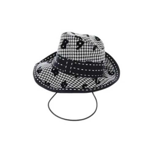 MOSCHINO Шерсть Цилиндры Женские Черный