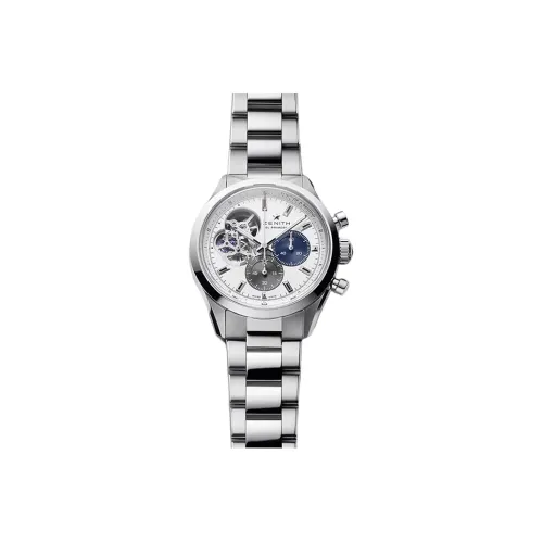 Zenith Автоматический Механический Часы Мужские Chronomaster Sport флагманская коллекция, 39,5 мм, Белый