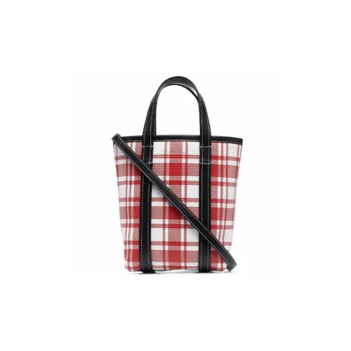 Balenciaga Barbes Телячья кожа Тоут Сумка Сумка для покупок Сумка через плечо Сумка Маленькая Женская Многоцветная