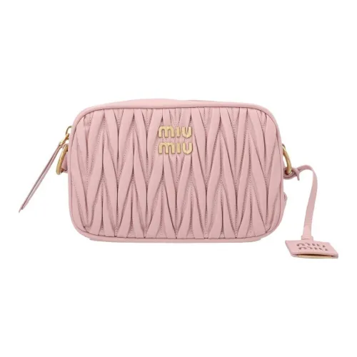MIU MIU Сумка через плечо из кожи сумка на плечо женская розовая