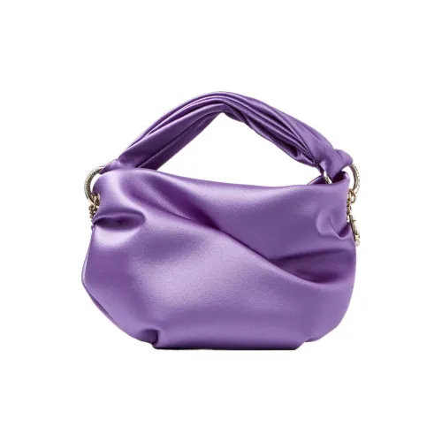 Jimmy Choo Satin Сумка через плечо Сумка Женская Глициния Фиолетовый