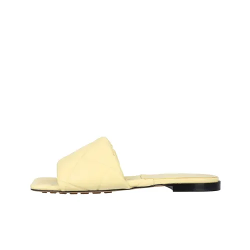 Bottega Veneta Lido Stylish Sandals Женские Желтые