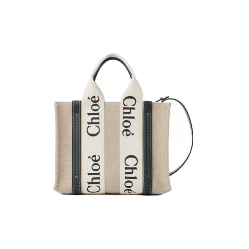 Chloe Древесный Хлопок Холст с Гладкой Телячьей Кожей