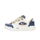 Полночный синий / Молочный белый