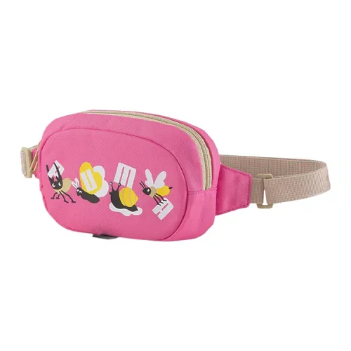 PUMA Полиэстер Одно плечо Через плечо Бананка Маленький Женский Розовый