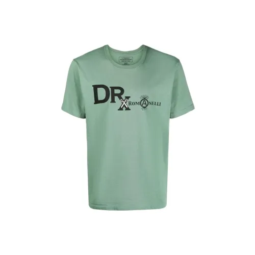 NEIGHBORHOOD совместная брендированная зеленая мужская футболка T-Shirt