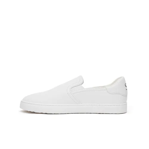 Stuart Weitzman SW Daryl Slip On Стильные Скейтбординги Женские Белые
