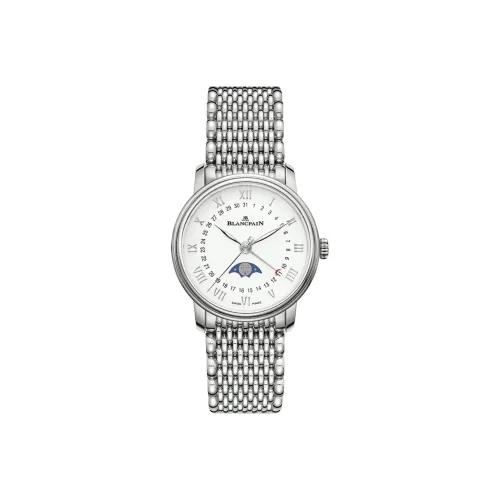 BLANCPAIN Автоматический Механический Movement Женские Часы VILLERET 33,2 мм Белые