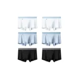 6 пар (Классический черный + Голубой цвет чистой воды + Чисто белый)